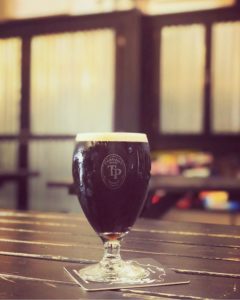 Looks dark ..tastes light! We tapped a small batch of our Lagered Brown Porter…