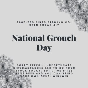 Stacy and Cesar are NOT part of National Grouch Day. They’re happy to ser…