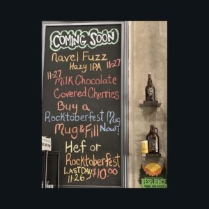Don’t forget to fill those growlers for Thanksgiving. We have 3, yes 3 be…