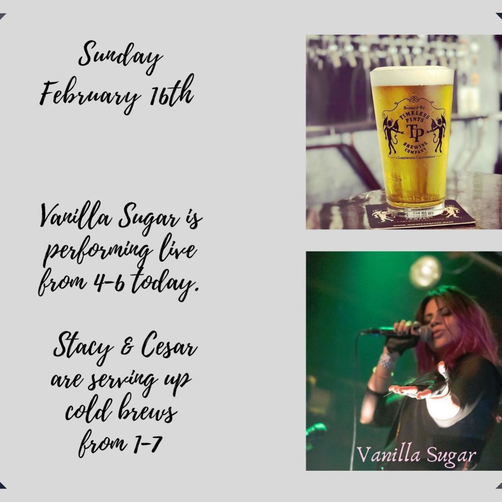 Live music & beer. Great way to spend a Sunday afternoon.@vanillasugar #sundayfunday…