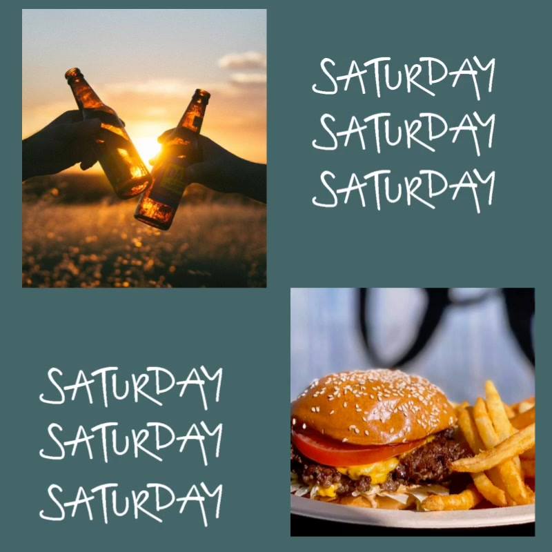 Burgers & Beer to-go! 2-6 @eatyourwave #supportlocal #supportsmallbusinesses #saturd…